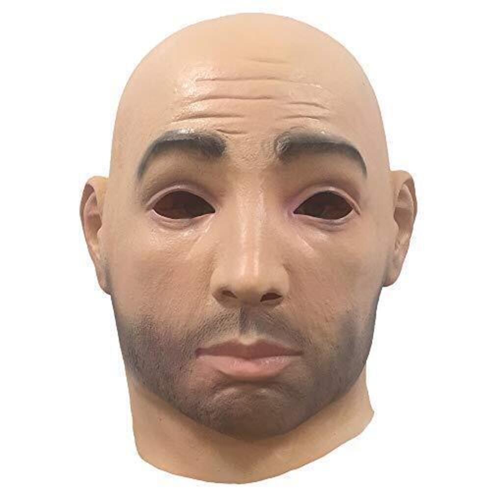 4993 Realistic Human Latex Mask Head Halloween Masquerade Novelty Masks